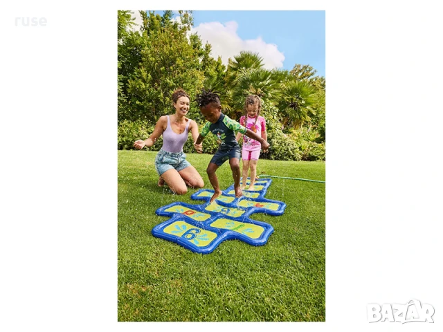 НОВИ! Надуваема пръскаща водна постелка 2в1 Детски фонтан два модела, снимка 6 - Надуваеми играчки - 49074288