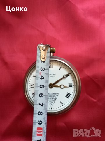 Автомобилен часовник Waltham 8 days hudson super six, снимка 5 - Антикварни и старинни предмети - 36949345