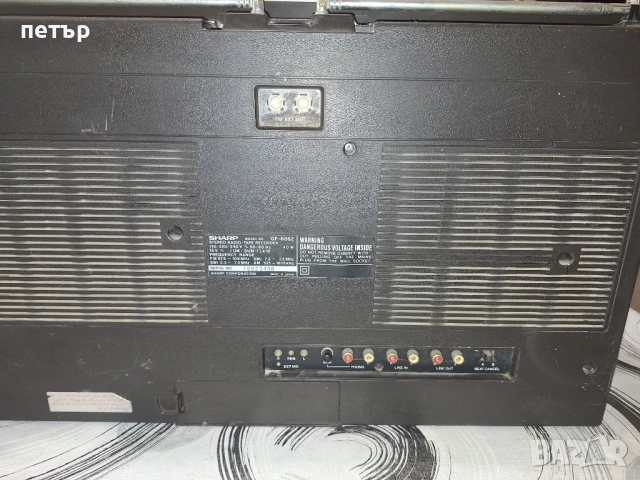 Касетофон Шарп 666 за части, снимка 16 - Радиокасетофони, транзистори - 54087041