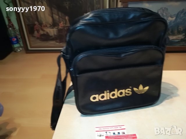 ADIDAS-КОЖЕНА ЧАНТА ВНОС ГЕРМАНИЯ 2707221341, снимка 4 - Чанти - 37513980