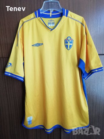 Sweden Umbro футболна тениска фланелка Швеция L 2004 , снимка 1 - Тениски - 37750765