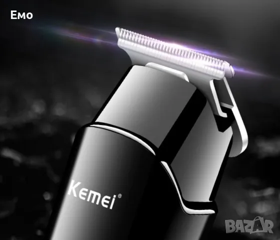 Безжична машинка за подстригване Kemei с LED дисплей, снимка 4 - Машинки за подстригване - 48267719