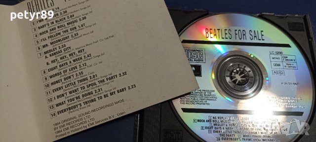 BEATLES - For sale , снимка 3 - CD дискове - 38922605