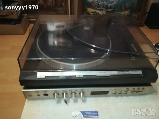 GRUNDIG ГРАМОФОН И РЕСИВЪР ОТ ГЕРМАНИЯ 1710231319, снимка 3 - Ресийвъри, усилватели, смесителни пултове - 42607791