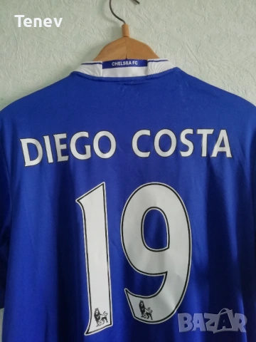 Chelsea Diego Costa Adidas 2016/2017 оригинална тениска фланелка Челси Диего Коща екип , снимка 4 - Тениски - 53073062