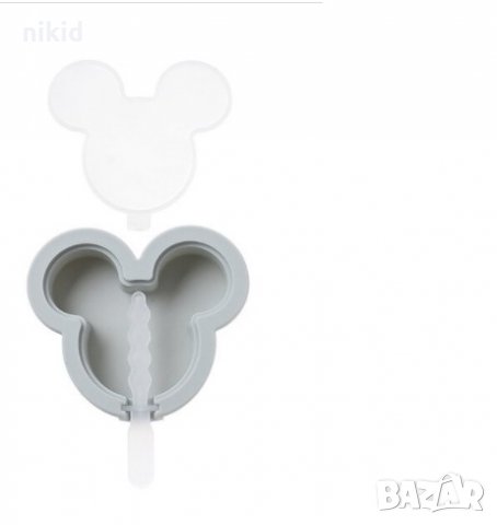 Заек Пеперуда Цвете Мики Маус силиконов молд форма калъп за близалка сладолед гипс шоколад, снимка 2 - Форми - 29850725