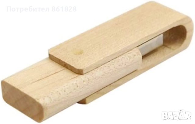 Флаш памет в дървена кутия 16GB, снимка 5 - USB Flash памети - 52938461