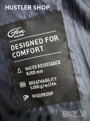 Мъжко водо и ветро устойчиво яке FIVE SEASONS. Размер XL, снимка 9 - Якета - 53932155