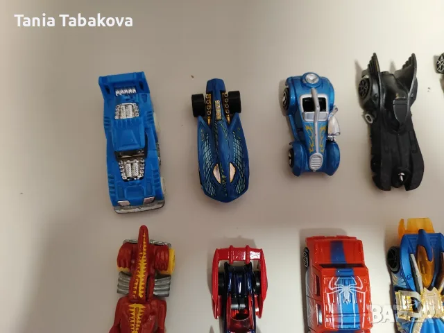 Сет от 10 броя метални колички Спайдърмен, Батман и други , снимка 6 - Коли, камиони, мотори, писти - 55806429