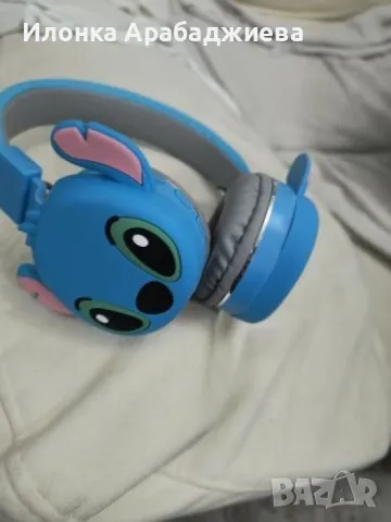 Безжични слушалки Стич, снимка 2 - Слушалки и портативни колонки - 49106184