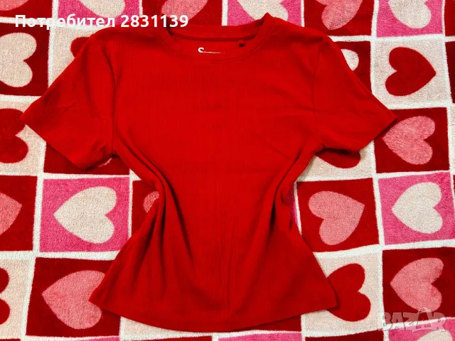 Червена тениска, снимка 1