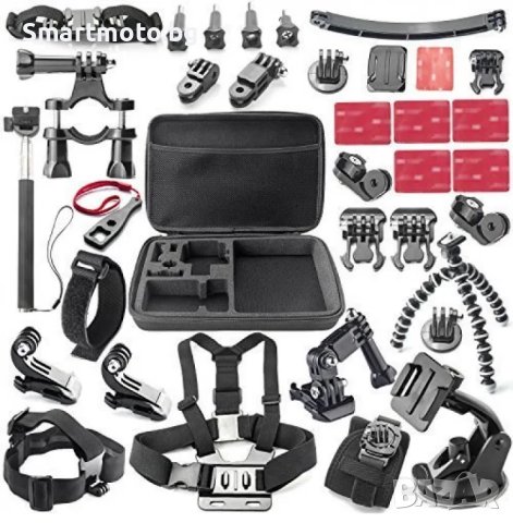 GK26 нов комплкт аксесоари за екшън камери части GO PRO SJCAM EKEN, снимка 1