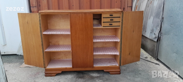 Ретро шкаф масив №12, снимка 3 - Шкафове - 52833751