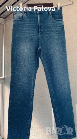 Дънки висока талия ASOS, снимка 2 - Дънки - 42867262