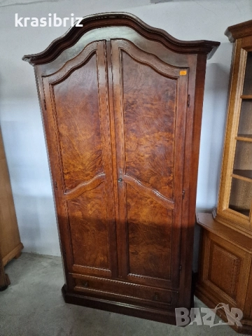 Масивен Античен Гардероб-внос от Германия!, снимка 3 - Гардероби - 52155430