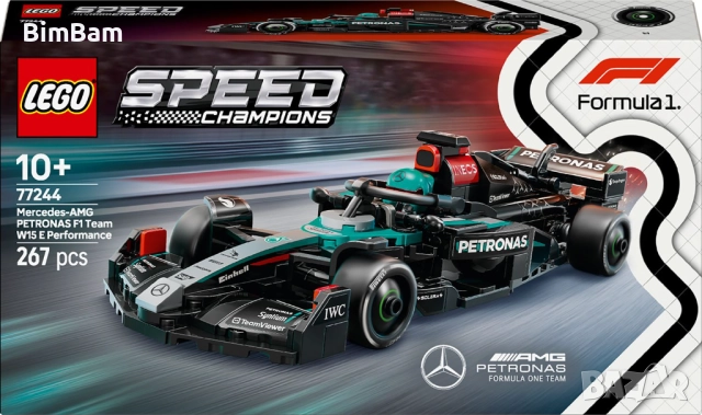 Конструктор LEGO® Speed ​​Champions 77244 - Болид Mercedes-AMG F1® W15