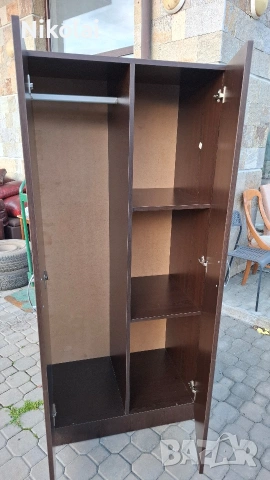 двукрилен гардероб , снимка 3 - Гардероби - 54176329