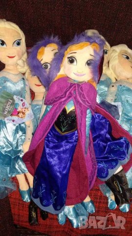 Кукла Елза и Анна-плюшени,45см. , снимка 6 - Кукли - 19713480