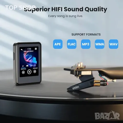 64GB MP3 плейър с Bluetooth от ZOOAOXO, снимка 13 - MP3 и MP4 плеъри - 49157901