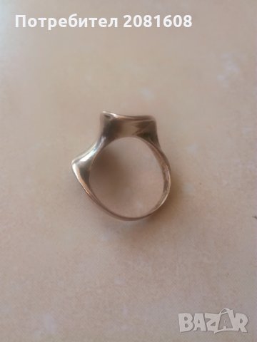 Пръстен сребърен, снимка 2 - Пръстени - 31837290