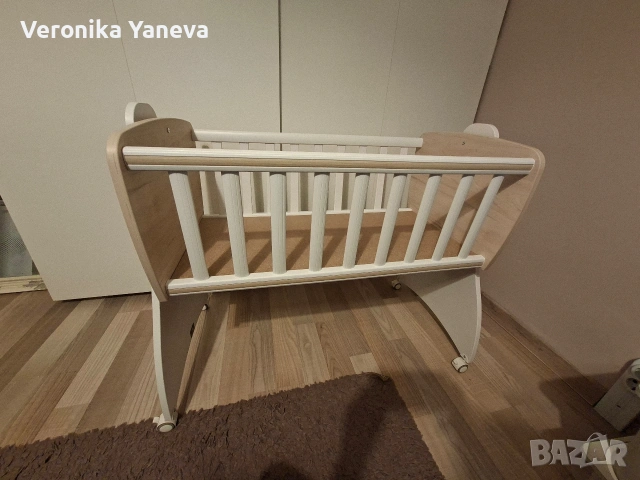 Продавам бебешка кошара с матрак, снимка 3 - Кошарки - 53065121