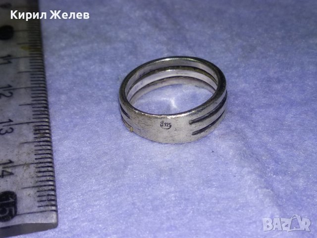 СТИЛЕН АЖУРЕН ЕЛЕГАНТЕН СРЕБЪРЕН АРТ ПРЪСТЕН СРЕБРО 925 РЪЧНА ИЗРАБОТКА 40022, снимка 15 - Пръстени - 42762931