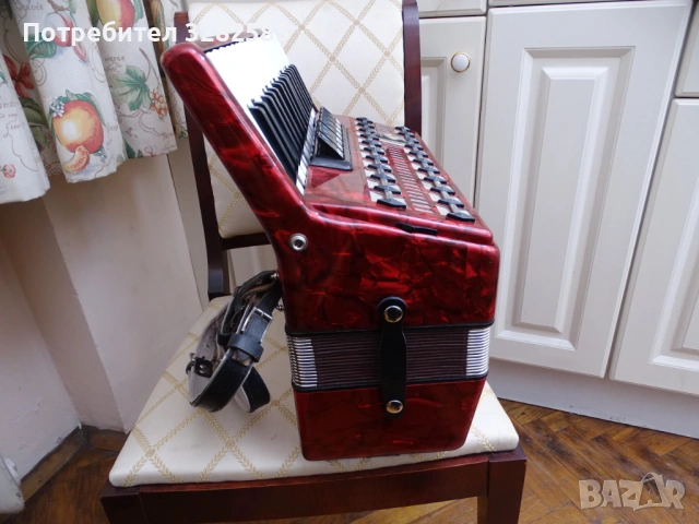 Акордеон Велтмайстер Серино 80 баса, снимка 7 - Акордеони - 53911354