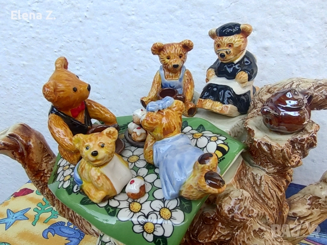 Голям подписан колекционерски чайник Paul Cardew , снимка 6 - Колекции - 52344404