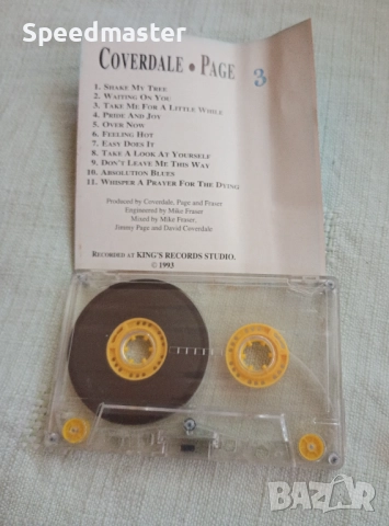 Coverdale - Page, снимка 2 - Аудио касети - 51431024