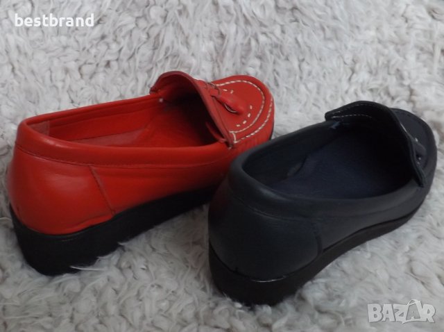 Мокасини, естествена кожа, код 28/47, снимка 8 - Дамски ежедневни обувки - 40367636