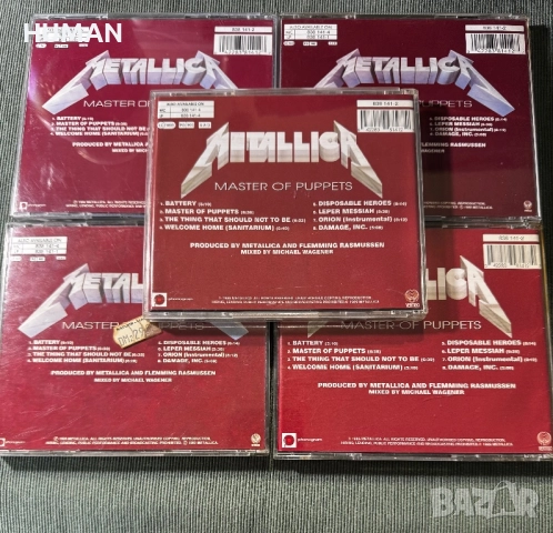 Metallica , снимка 17 - CD дискове - 52018536