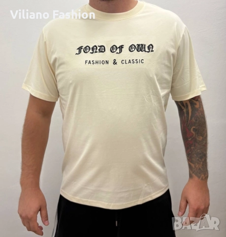 Мъжка тениска със щампа на гърба, снимка 2 - Тениски - 52302027