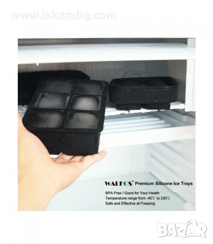 СИЛИКОНОВА ФОРМА ЗА ЛЕДЕНИ КУБЧЕТА ИЛИ ТОПКИ - код  3136, снимка 6 - Форми - 33889700