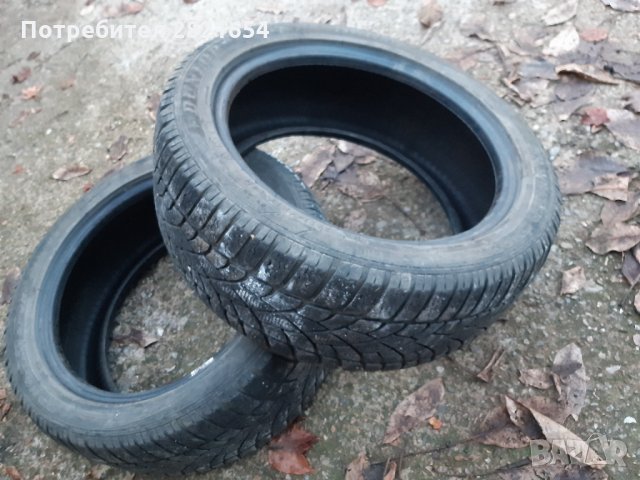 Зимни гуми Dunlop Wintersport 3D 235/45 R17.   100лв 2бр, снимка 4 - Гуми и джанти - 30944871