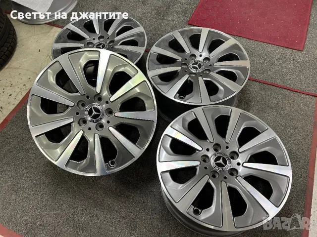 Джанти 17 Цола 5х112 Mercedes S Klass E Klass GLK C Klass ML original , снимка 3 - Гуми и джанти - 48249806