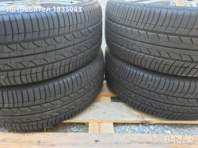 Лети джанти 16ки 4х100 Toyota + летни гуми 195/50/16 Bridgestone, снимка 11 - Гуми и джанти - 55846636