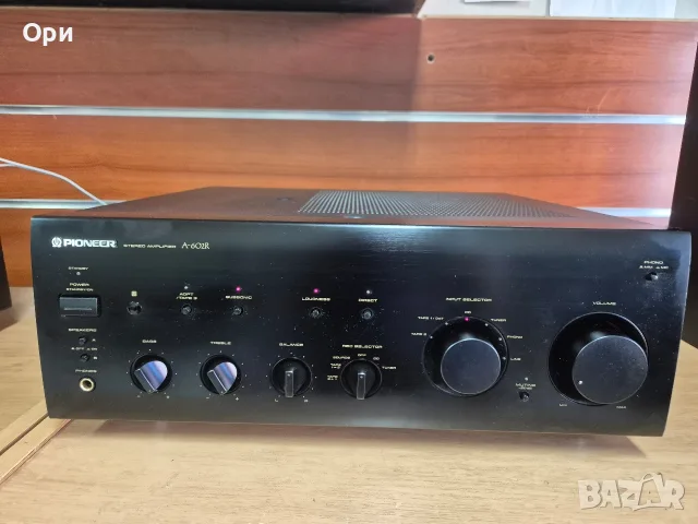 Усилвател Pioneer A-602R, снимка 3 - Ресийвъри, усилватели, смесителни пултове - 55791935