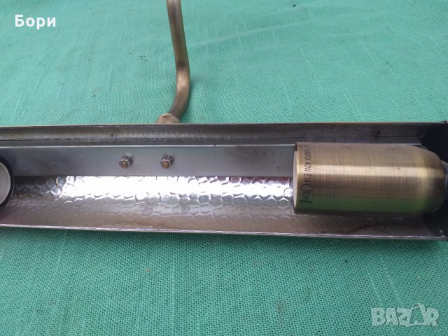 Италианска дизайнерска лампа за стена цвят злато, снимка 9 - Лампи за стена - 31532366