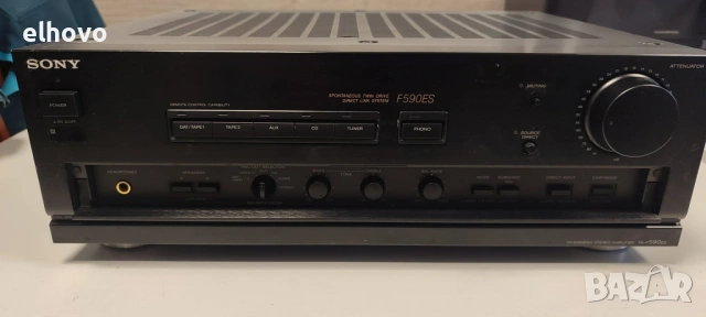 Стерео усилвател Sony TA-F590ES, снимка 3 - Ресийвъри, усилватели, смесителни пултове - 53030538