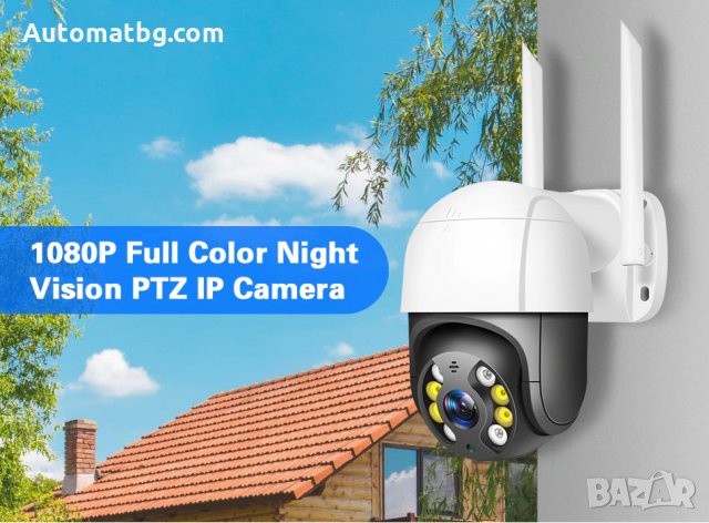 Wifi / IP Смарт камера за външна употреба Automat, 2MP, mini, снимка 2 - IP камери - 30249928