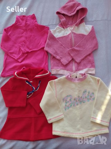 Лот за момиченце (суитчер, полуполо, блузка и туника) - 10 лв., снимка 3 - Бодита за бебе - 38671756