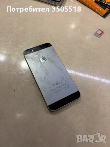 iPhone 5s 32gb отключен, снимка 2 - Apple iPhone - 53180529