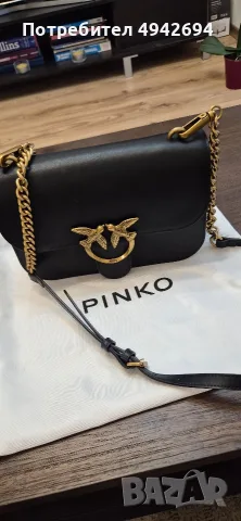 Дамска чанта на Pinko, снимка 5 - Чанти - 56045618
