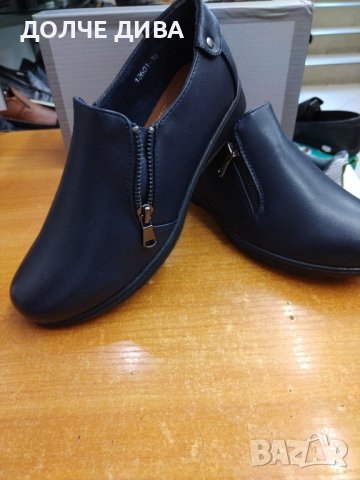 Дамски обувки м. 12601 тъмно сини, снимка 4 - Дамски ежедневни обувки - 42144475