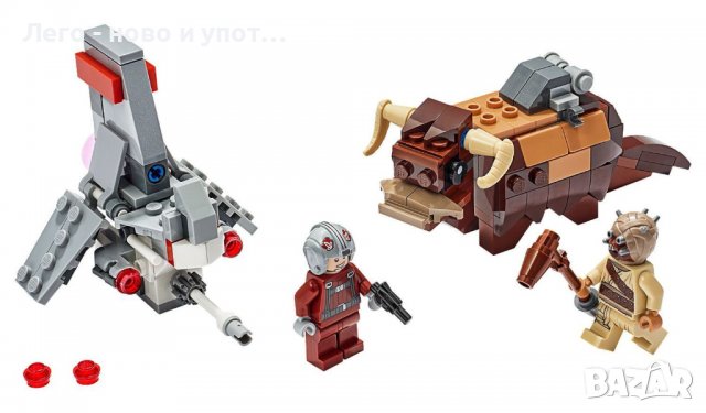 НОВО Lego Star Wars - T-16 Skyhopper vs Bantha Microfighters (75265), снимка 3 - Конструктори - 39505546