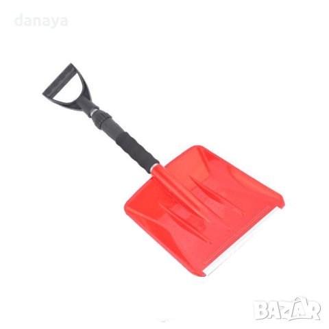 4520 Лопата за сняг за кола с телескопична дръжка червена 69/86см, снимка 8 - Аксесоари и консумативи - 44400239