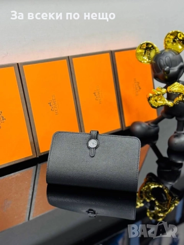 Hermes Дамско Портмоне Естествена Кожа Хермес - Налични Различни Цветове Код E923, снимка 6 - Портфейли, портмонета - 51940227