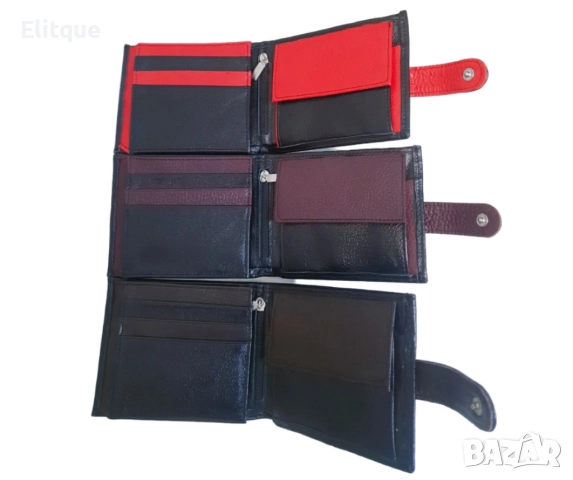 Елегантен к. портфейл с многофункционален дизайн и стилни детайли