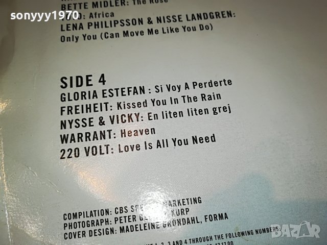 ПОРЪЧАНИ-GREAT LOVE SONGS 4-MADE IN HOLLAND-2БР ПЛОЧИ 0106222153, снимка 13 - Грамофонни плочи - 36951931