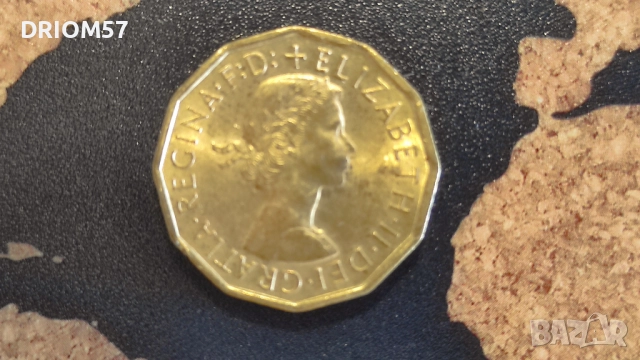 Монети Великобритания-5 бр.› Кралица Елизабет II (1963-1967), снимка 8 - Нумизматика и бонистика - 51474770